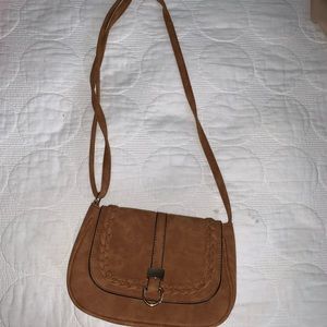 Small suede-like purse